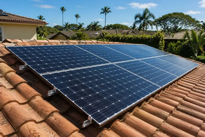 Installation de panneaux solaires à Saint-Privat-de-Champclos