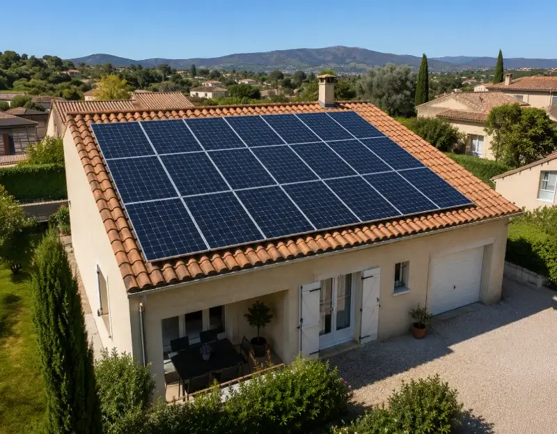 Prime à l'autoconsommation panneaux solaires Saint-Privat-de-Champclos — aide financière de l'État